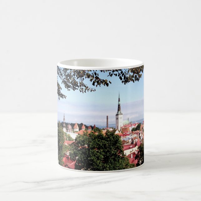 View of Tallinn, Estonia - Mug (Center)