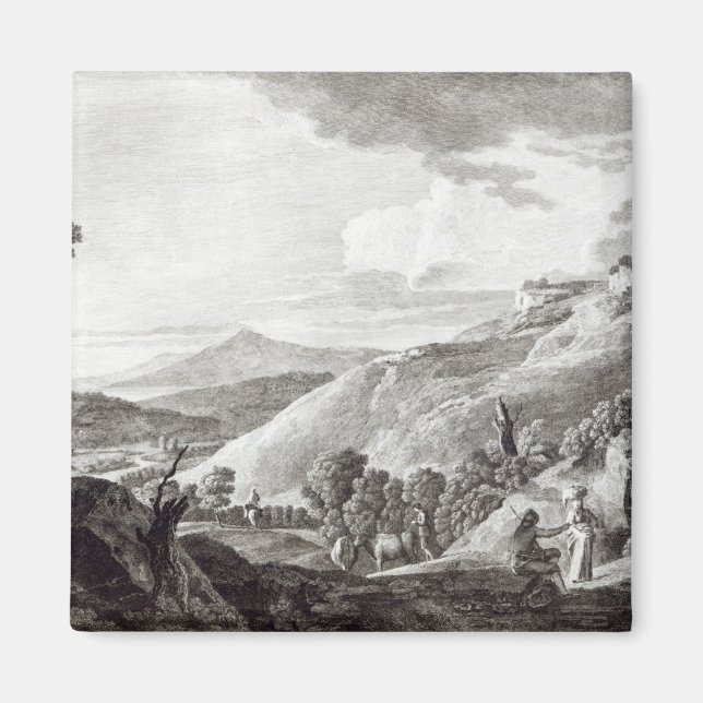 View of Tarquinia and Corneto Magnet (Front)