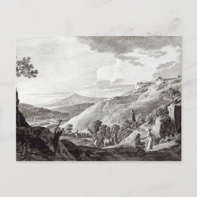 View of Tarquinia and Corneto Postcard (Front)