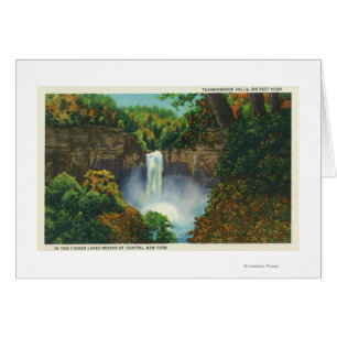 View of Taughannock Falls, 215 Feet High