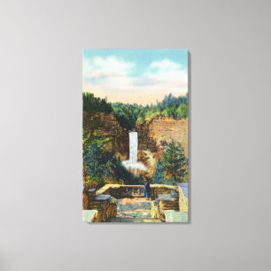 View of Taughannock Falls # 2 Canvas Print