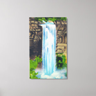 View of Taughannock Falls Canvas Print