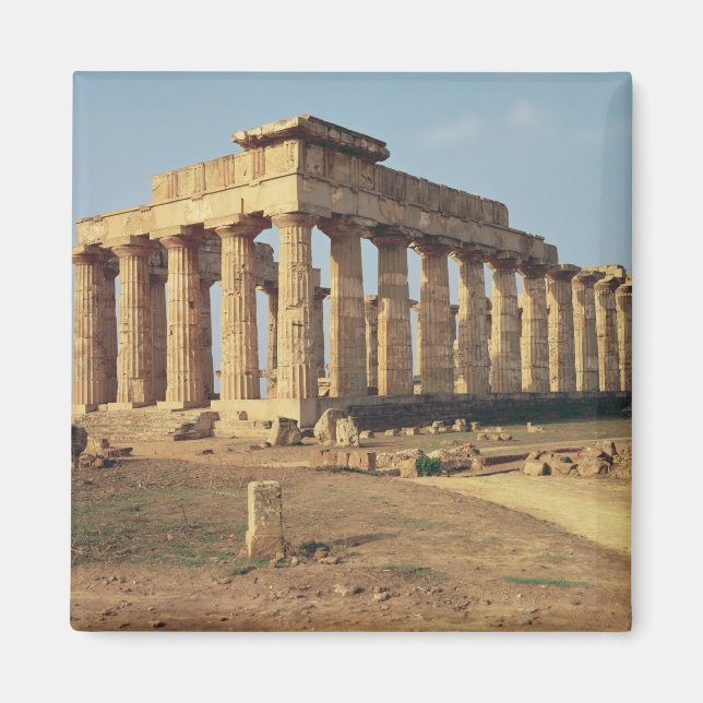 View of Temple E, c.490-480 BC Magnet (Front)