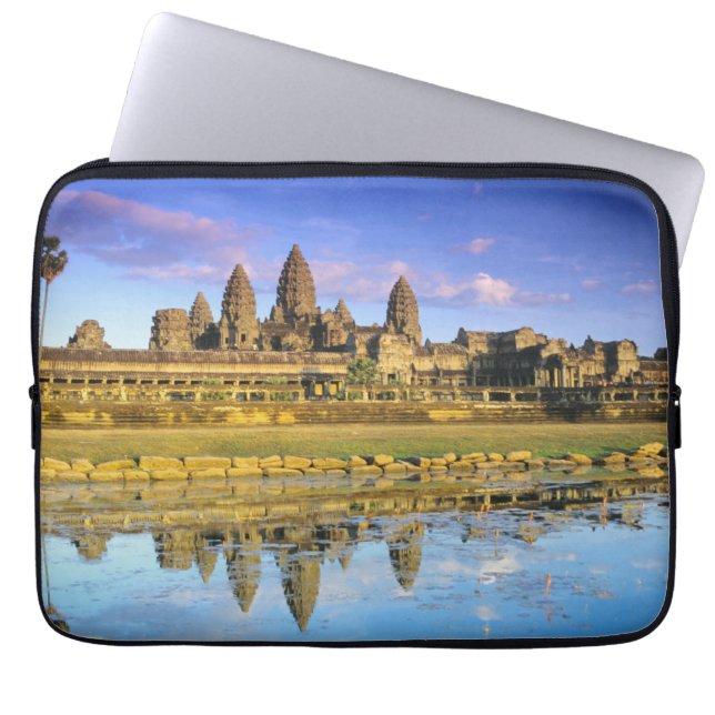 View Of Temple From Front Laptop Sleeve (Front)