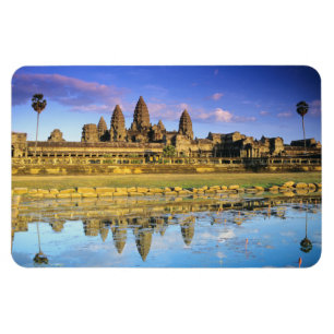 View Of Temple From Front Magnet