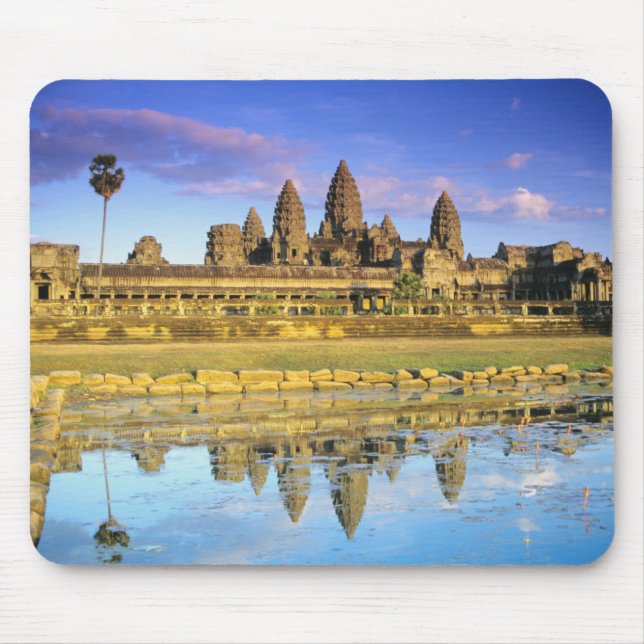 View Of Temple From Front Mouse Mat (Front)