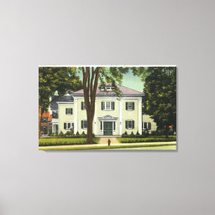 View of the 1st Normal School in America Canvas Print