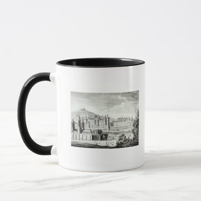 View of the Abbey of Saint-Germain-des-Pres Mug (Left)