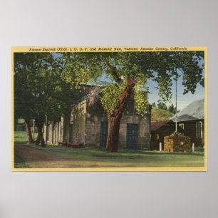 View of the Adams Express Office Poster
