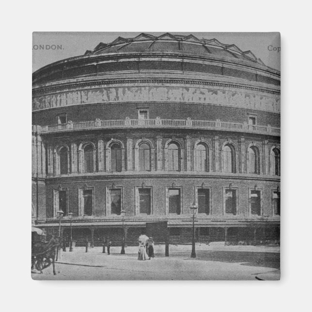View of the Albert Hall, c.1900 Magnet (Front)