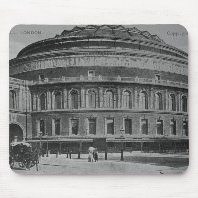 View of the Albert Hall, c.1900 Mouse Mat (Front)