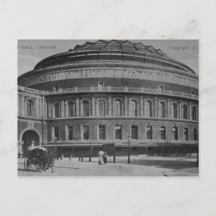 View of the Albert Hall, c.1900 Postcard