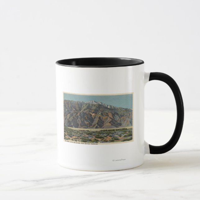 View of The Angel on Mt. San Jacinto Mug (Right)