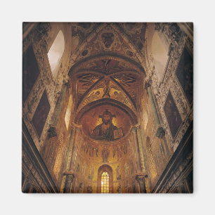 View of the apse with the Christ Pantocrator Magnet