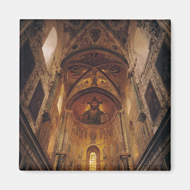View of the apse with the Christ Pantocrator Magnet (Front)