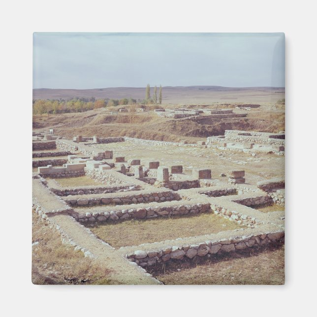 View of the archaeological site, 1450-1200 BC Magnet (Front)