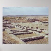View of the archaeological site, 1450-1200 BC