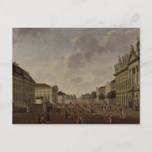 View of the armoury and Unter den Linden Street Postcard