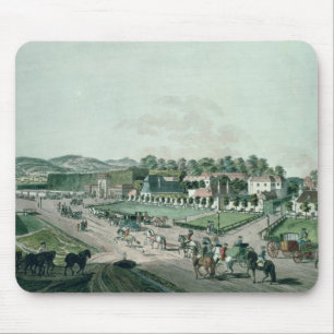 View of the Augarten Palace and Park, Vienna Mouse Mat