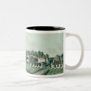 View of the Augarten Palace and Park, Vienna Two-Tone Coffee Mug