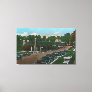 View of the Ausable Chasm Entrance Canvas Print