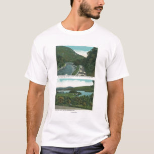 View of the Ausable River and Schroon Lake T-Shirt