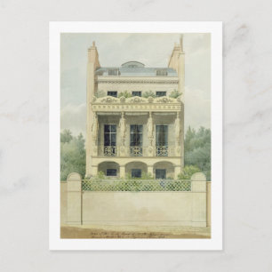 View of the Back Front of Henry Phillip Hope's hou Postcard