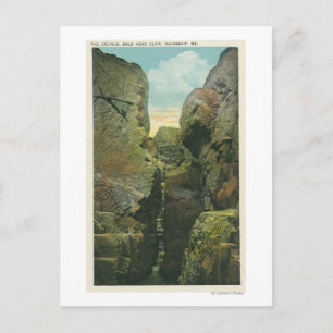 View of the Bald Head Cliff Crevice Postcard