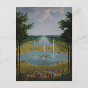 View of the Bassin d'Apollon Postcard