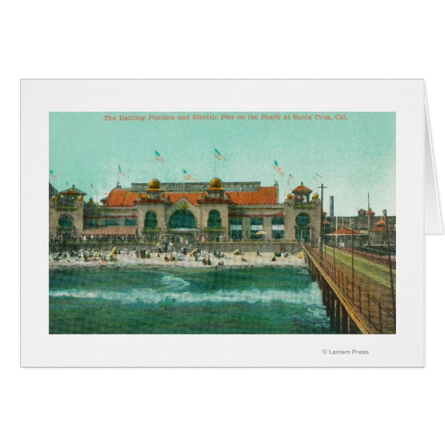 View of the Bathing Pavilion and Electric Pier (Front Horizontal)