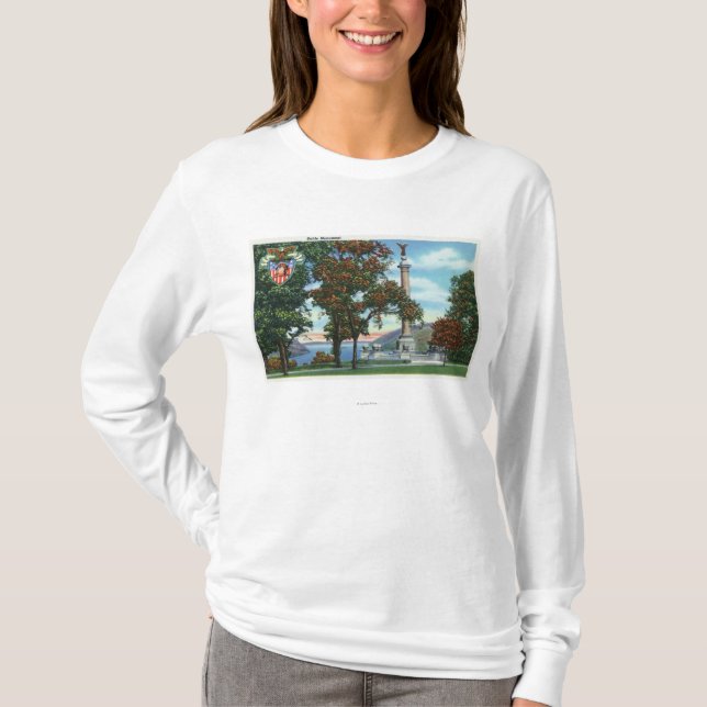 View of the Battle Monument T-Shirt (Front)