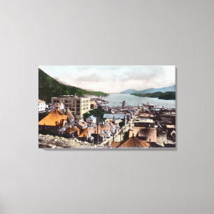 View of the Bay from the CityKetchikan, AK Canvas Print