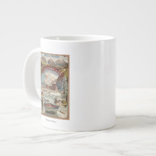 View of the Bear Hotel Promotional Poster Large Coffee Mug