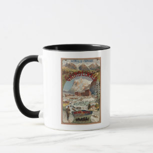 View of the Bear Hotel Promotional Poster Mug