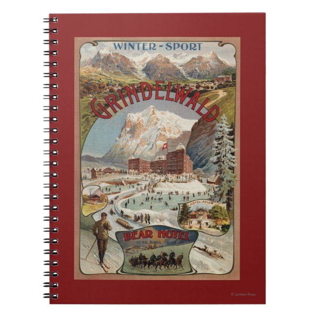 View of the Bear Hotel Promotional Poster Notebook (Front)