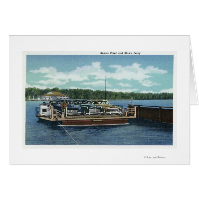 View of the Bemus Point and Stow Ferry (Front Horizontal)