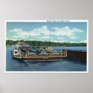 View of the Bemus Point and Stow Ferry Poster