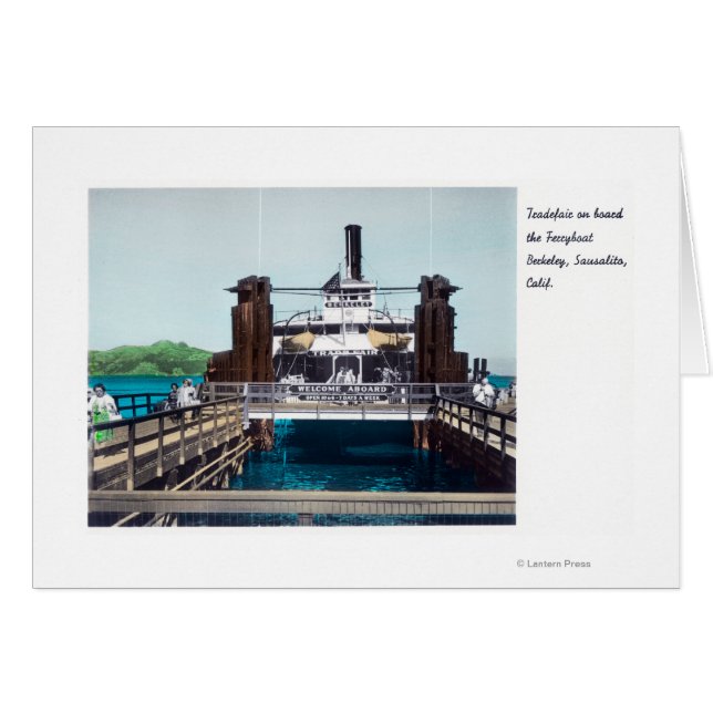 View of the Berkeley Ferryboat Trade Fair (Front Horizontal)