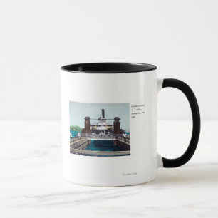 View of the Berkeley Ferryboat Trade Fair Mug