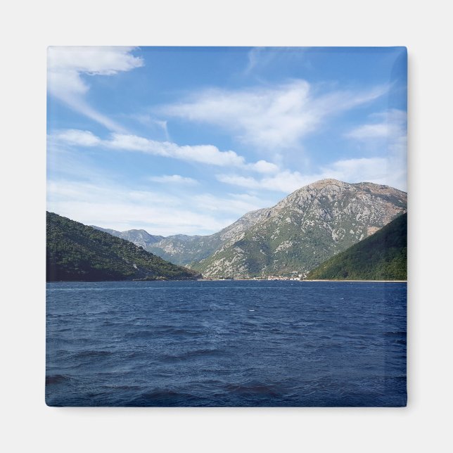 View of the Boka Kotorska bay, Montenegro Magnet (Front)