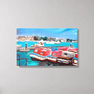 View of The Broads Canvas Print