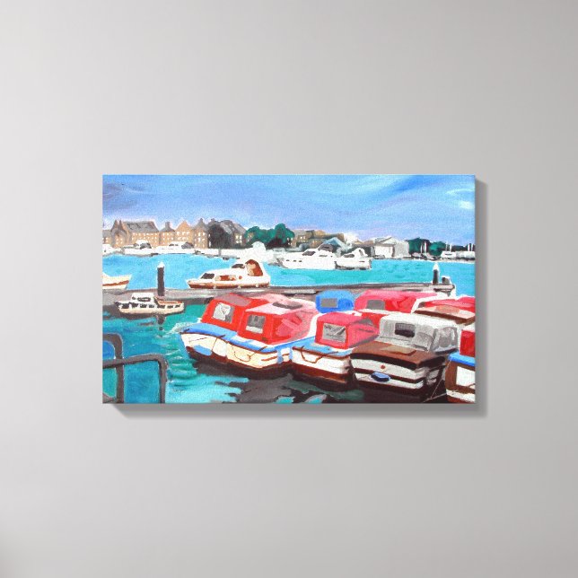 View of The Broads Canvas Print (Front)