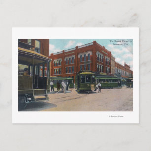 View of the Busiest CornerBeaumont, TX Postcard