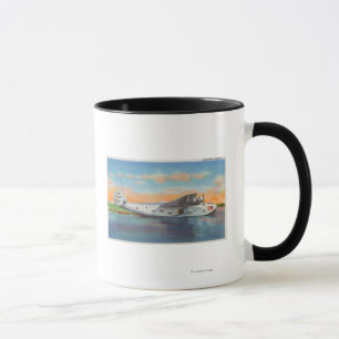 View of the California Clipper Plane Mug