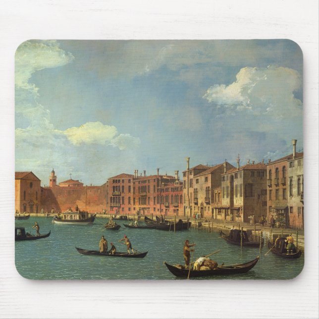 View of the Canal of Santa Chiara, Venice Mouse Mat (Front)