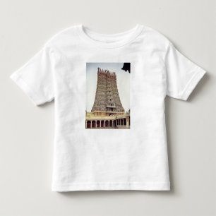 View of the carved exterior of the south gopuram toddler T-Shirt