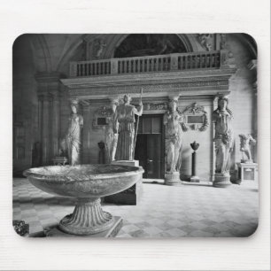 View of the Caryatids Tribune Mouse Mat
