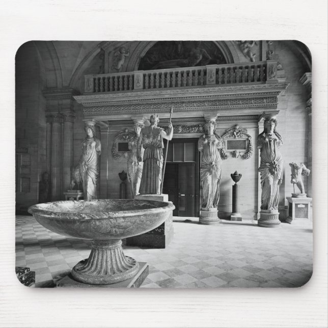 View of the Caryatids Tribune Mouse Mat (Front)