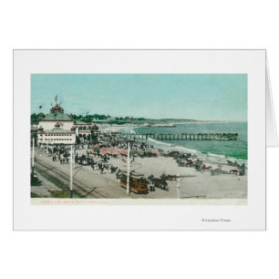 View of the Casino, Beach, and Pier