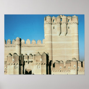 View of the castle, built c.1453 poster